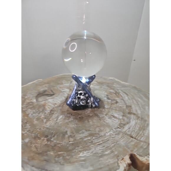 100mm K9 Clear Photography Crystal Ball Sphere Decoration Lens Photo + Stand - Picture 7 of 13